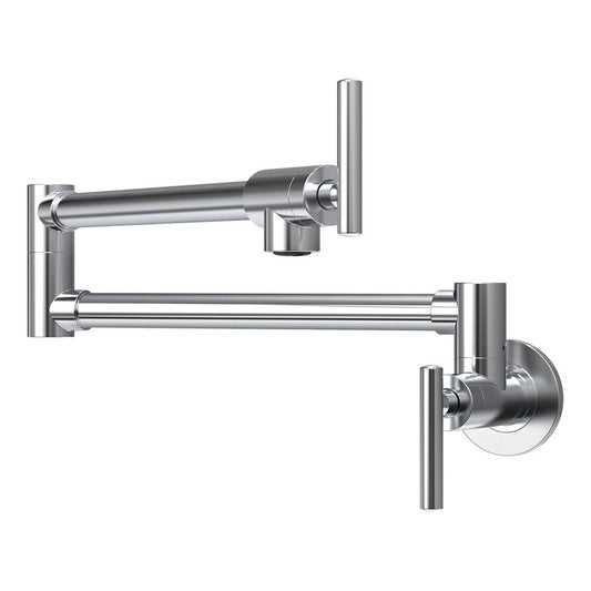 Grifería De Pared Escualizable En Acero 304 Satinada