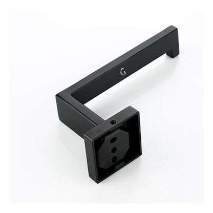 Juego De Accesorios Para Baños 4 Piezas - Negro Mate
