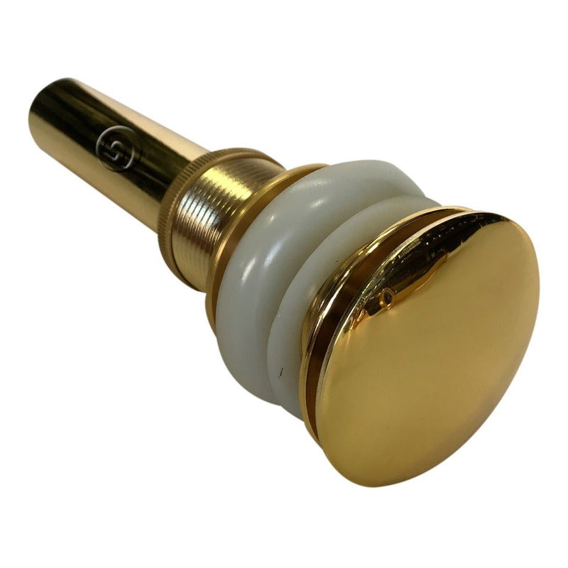 Desague Push  Vintage Acabado Oro  Laton