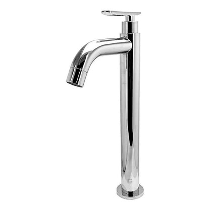 Combo De Lavamanos Blanco+griferia Agua Fria Cromo+push