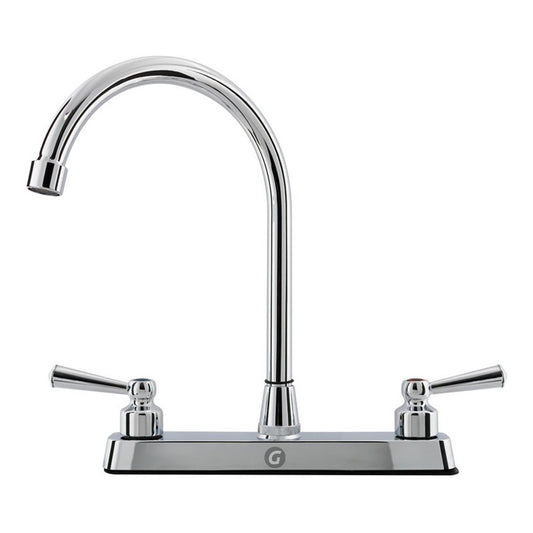 Mezclador Lavaplatos Cuerpo En Bronce