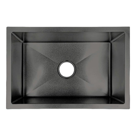 Lavaplatos En Acero De 100*45cm Negro + Accesorios