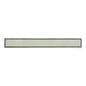 Rejilla De Piso Invisible Plateada Acero Inox 100x10cm