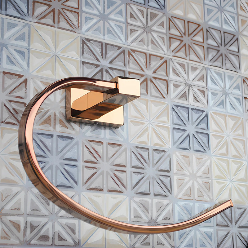 Toallero - Porta Toallas Para Baño Aro Cobre Láscar