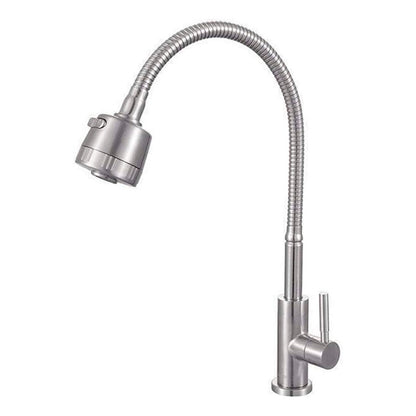 Griferia Llave Lavaplatos Flexible Agua Fria Linea Economica