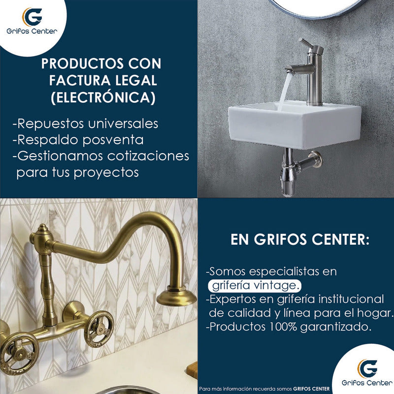 Grifería De Pared Escualizable En Acero 304 Negro Mate