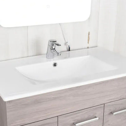 Lavamanos Blanco En Cerámica