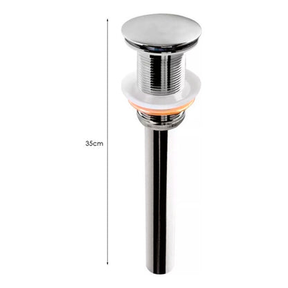 Kit Lavamanos Cristal Transp Y Griferia Monocontrol, Desague
