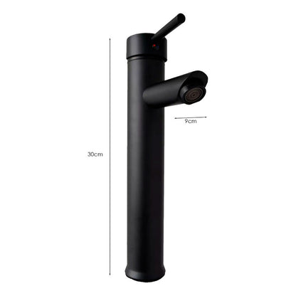 Kit Lavamanos Rectangular+grifo Monocontrol Negro Plana+push