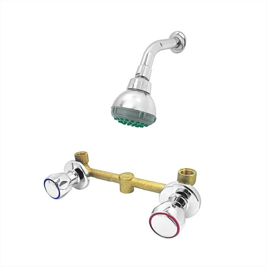 Kit Mezclador + Ducha Vander 8 Pulgadas