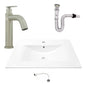 Kit Placa Lavam. 71*46.5cm+griferia Agua Fria+push Flex.15