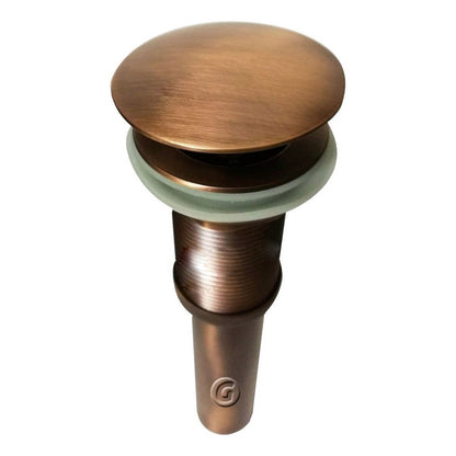 Sifón + Desagüe Vintage Para Lavamanos Bronce Antiguo