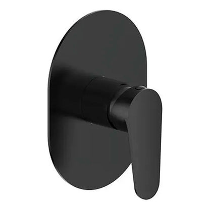 Mezclador Monocontrol Para Ducha Color Negro