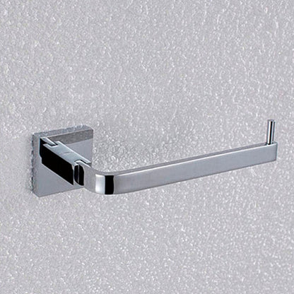 Portarrollo Base Cuadrada En Bronce