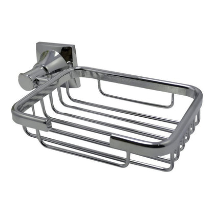 Jabonera Para Baño Pesada Cromada