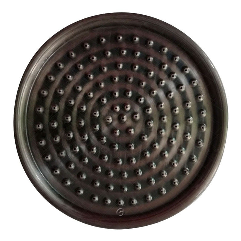 Ducha  20cm En Cobre  Níquel Antiguo Con Tubo 40cm