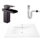 Kit Placa Lavam. 71*46.5cm+griferia Monocontrol+push Flex9