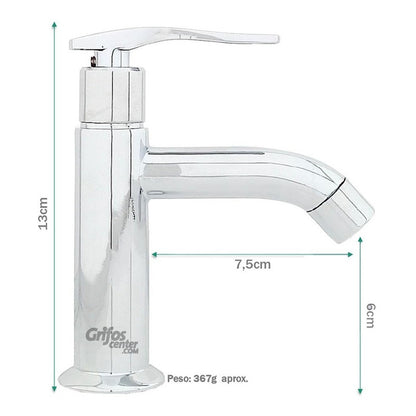 Llave Lavamanos Baja Cylinder