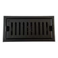 Rejilla De Piso Ranurada 20x10cm Negro Mate