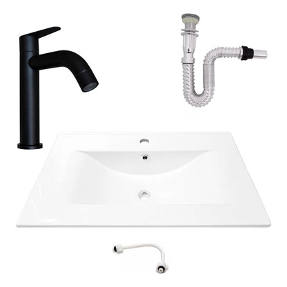 Kit Placa Lavamanos 71*46.5cm+griferia Agua Fria+push Flex.9