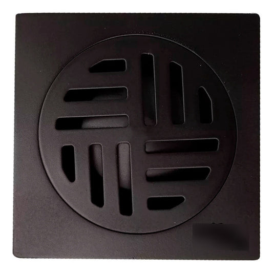 Desagüe Rejilla Piso Negro 10*10 Cuadrado