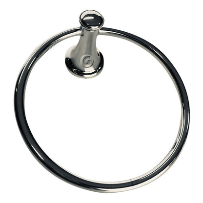 Toallero De Baño Aro Vintage Cromado