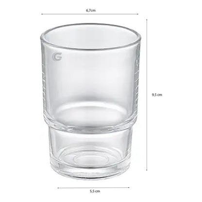 Repuesto Plato Jabonera + Vaso Cepillera Opaco/transparente