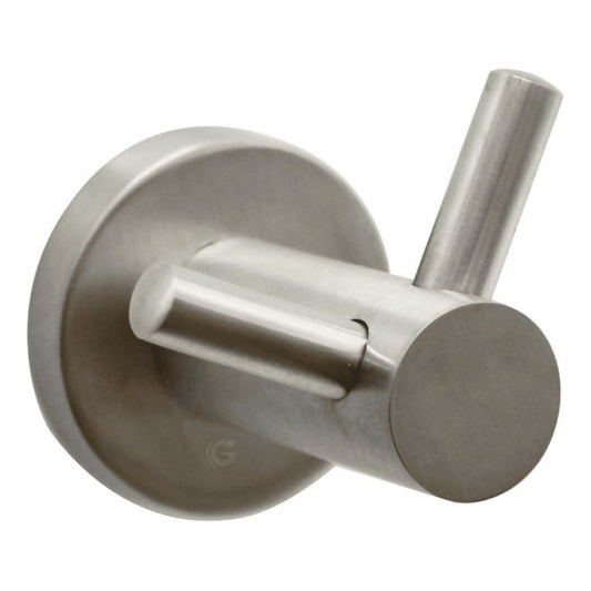 Percha Doble - Toallero Para Baño Benton En Acero Inoxidable