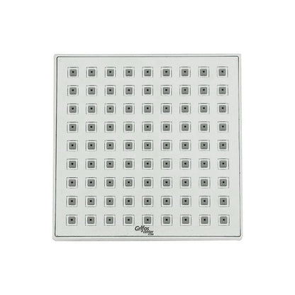 Ducha Cuadrada Plástica 4puLG