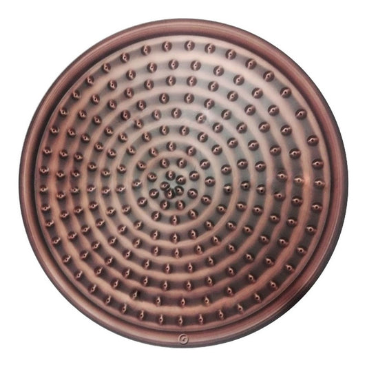 Ducha Vintage 25cm Cobre Antiguo Con Tubo 40cm