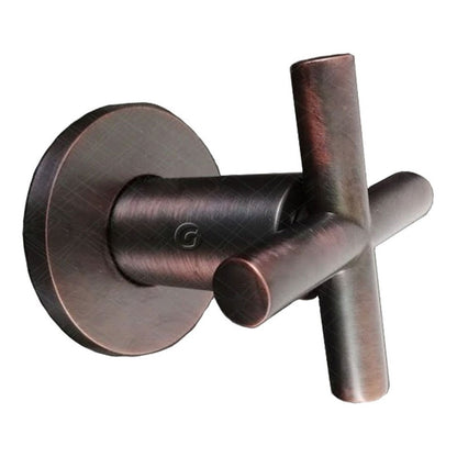 Registro Tipo Cruceta Para Ducha Cobre Oscuro