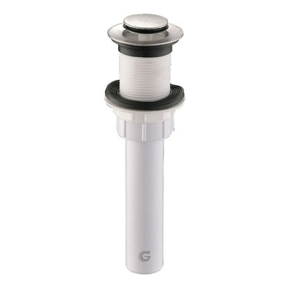 Desagüe De Push Plástico Sin Rebose