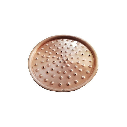 Ducha Circular Vintage Cobre Natural.