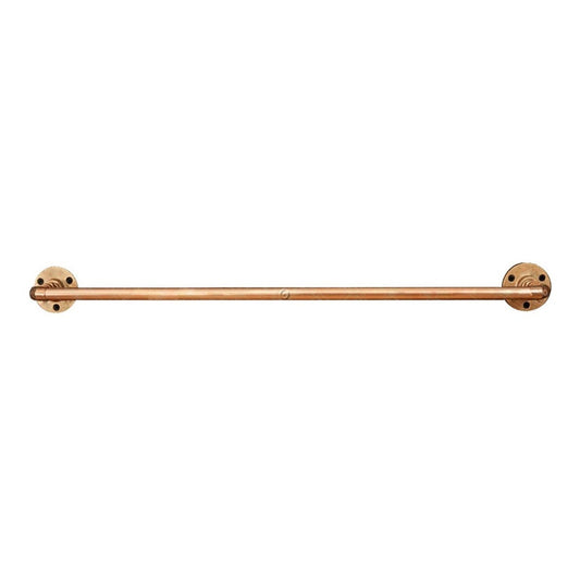 Toallero Horizontal Diseño Industrial En Cobre