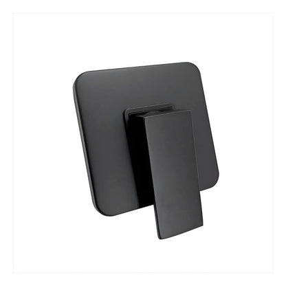 Griferia Ducha Monocontrol Negra Mate Lujo Alta Calidad