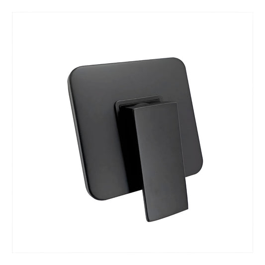 Griferia Ducha Monocontrol Negra Mate Lujo Alta Calidad