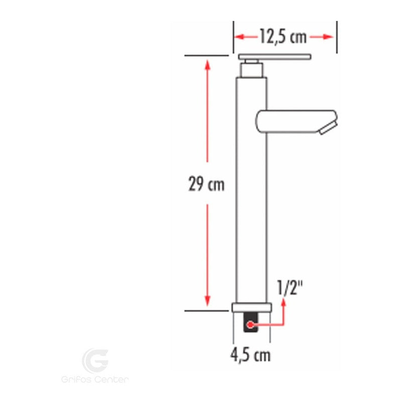 Kit Lavamanos Blanco+griferia Agua Fria+push Y Acople
