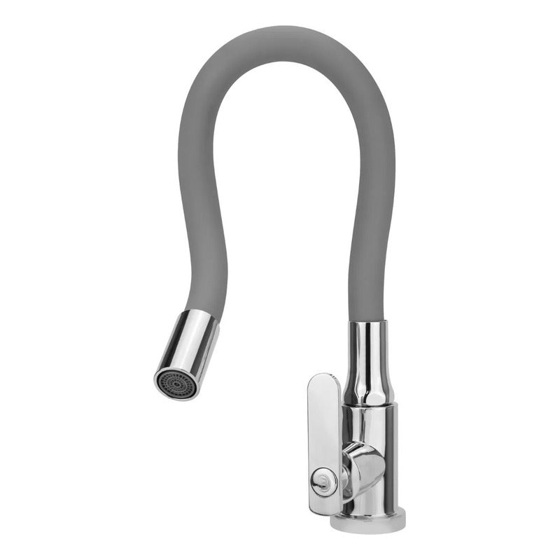 Llave Lavaplatos Mesa Orientable Alta Calidad Negra Economi