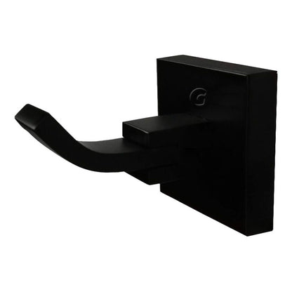 Set X4 De Accesorios Para Baño Cuadrados Color Negro