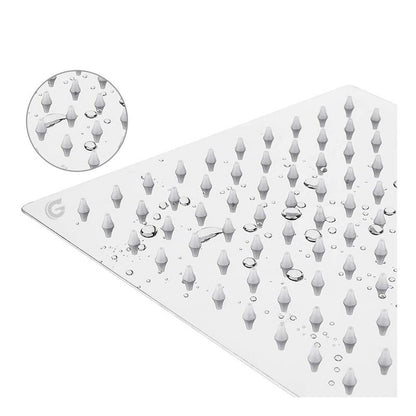 Ducha Cuadrada De 8 Pulgadas Cromada