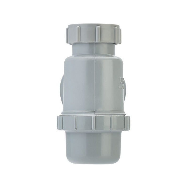 Sifón Para Lavamanos/lavaplatos Tipo Botella Gris Grival