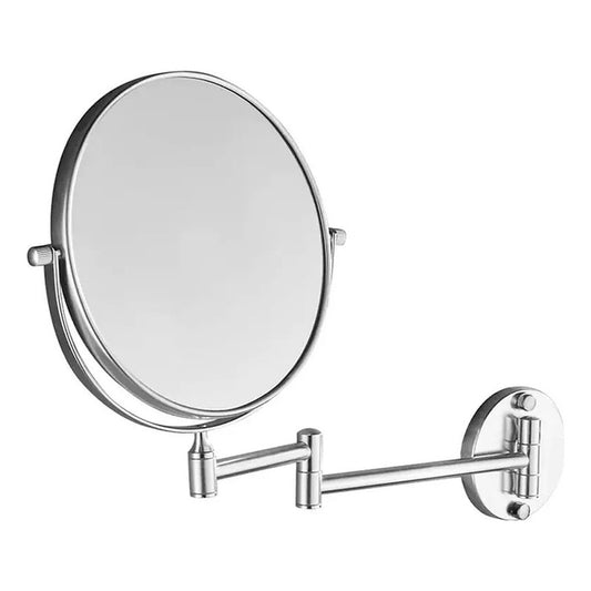 Espejo Retráctil Para Baño, Cromo Aumento