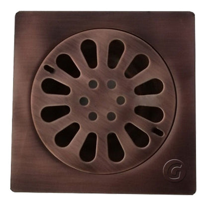 Rejilla Piso 10x10 Para Cobre Antiguo