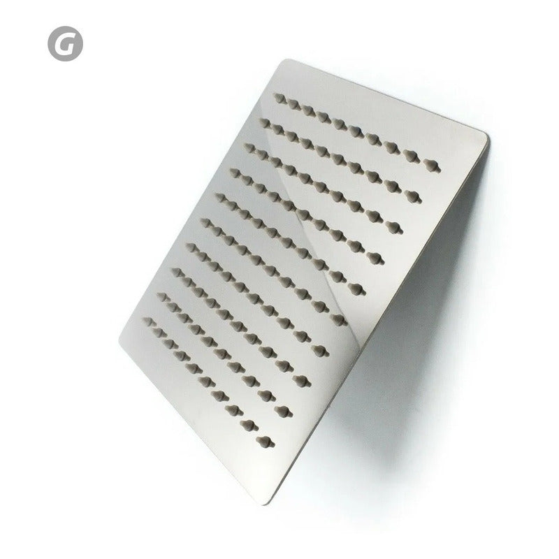 Ducha 8 Cuadrada Acero