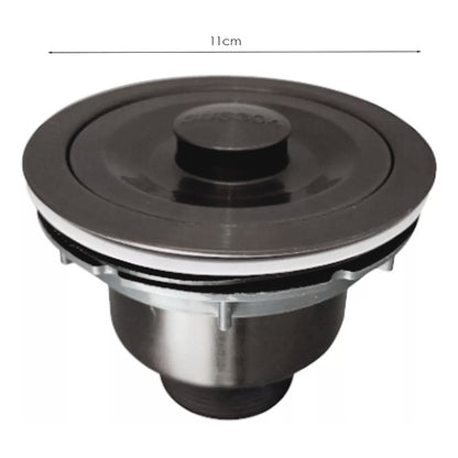Canastilla Para Lavaplatos Acero Inox. 304 Negro