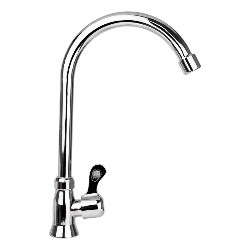 Grifería Lavaplatos Agua Fría Sencilla Cromada