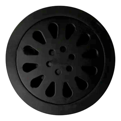 Rejilla Piso Negra 4 Pulgadas Con Soso Cónico 11/2 ,2 ,3 .