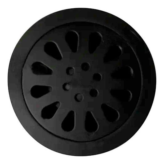 Rejilla Piso Negra 4 Pulgadas Con Soso Cónico 11/2 ,2 ,3 .