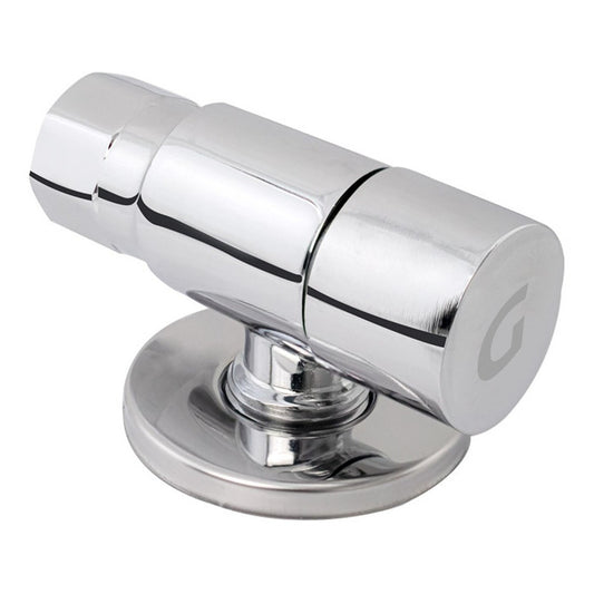 Registro En Bronce Cromado Salida De 1/2