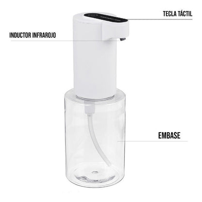 Dispensador Automático De Jabón En Espuma Infrarrojo 350ml